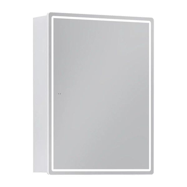 Зеркальный шкаф с подсветкой Vigo Geometry 220 60 см