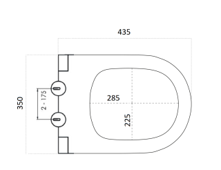 Крышка-сиденье Boheme Avva 976-MW soft-close белый матовый Крышка-сиденье Boheme Avva 976-MW soft-close белый матовый