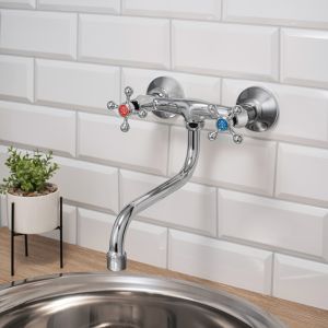 Настенный смеситель для кухни РМС SL71-361 хром