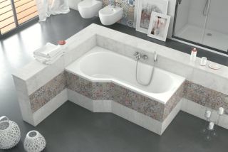 Ванна акриловая EXCELLENT BeSpot 160x80 (левая) Ванна акриловая EXCELLENT BeSpot 160x80 (левая)