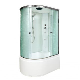 Душевая кабина Deto ЕМ4512 R с гидромассажем (гм.) 120х80х220 см Душевая кабина Deto ЕМ4512 R с гидромассажем (гм.) 120х80х220 см