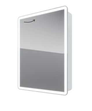 Зеркальный шкаф  Dreja POINT 99.9032 60 см LED-подсветка Зеркальный шкаф  Dreja POINT 99.9032 60 см LED-подсветка