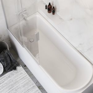 AM.PM LIKE WK80EE Набор: Ванна 170x70 с душевой системой со шторкой и аксессуарами
