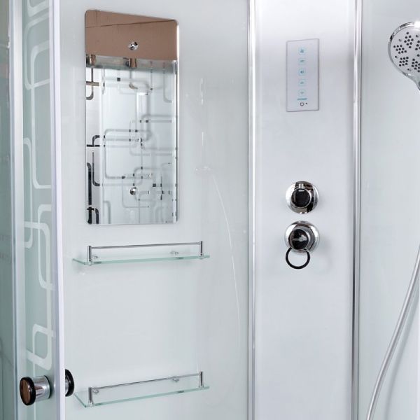 Душевая кабина Deto ЕМ4510 N (без крыши) 100х100х208 см Душевая кабина Deto ЕМ4510 N (без крыши) 100х100х208 см