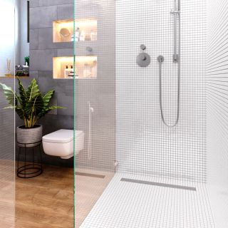 Стеклянная мозаика VIDREPUR Antislip С0001547 1236407 Antid. № 100 на сетке 31.7х31.7 противоскользящая