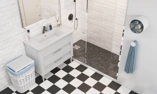 Стеклянная мозаика VIDREPUR Antislip С0001604 1236410 Antid. № 509 на сетке 31.7х31.7 противоскользящая