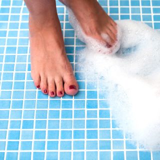 Стеклянная мозаика VIDREPUR Antislip С0001924 1236405 Antid. № 501 на сетке 31.7х31.7 противоскользящая