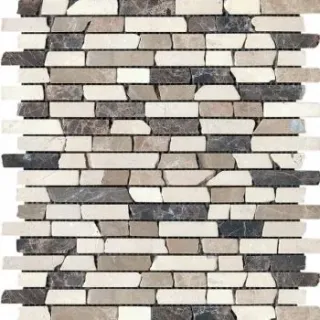Мраморная мозаика Wild Stone Classic С0002159 1236017  Broken Mix (JMST054) 305X305X5