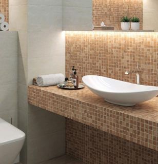 Стеклянная мозаика VIDREPUR Wood С0002263 1236466 № 4201 (на сетке)
