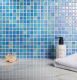 Стеклянная мозаика VIDREPUR Shell С0002470 1236470  Shell Mix Blue 551/552 (на сетке)