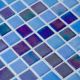 Стеклянная мозаика VIDREPUR Shell С0002472 1236472 Mix Deep Blue 552/555 (на сетке)