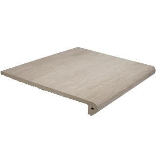 Керамогранит Exagres Ступень фронтальная С0002757 1070043 Peldano Forest Argent клинкер 33x33 антискользящая