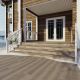 Керамогранит Exagres Ступень фронтальная С0002762 343243 Peldano Forest Moka клинкер 33x33 антискользящая