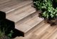 Керамогранит Exagres Ступень фронтальная С0002762 343243 Peldano Forest Moka клинкер 33x33 антискользящая