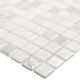 Стеклянная мозаика VIDREPUR С0002795 1236461 Astra White Белый на сетке