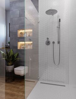 Стеклянная мозаика VIDREPUR С0002835 1236357 Colors № 100 на сетке