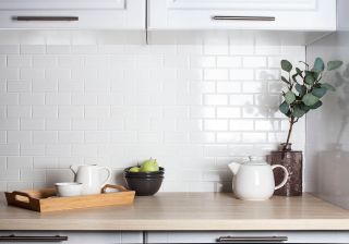 Керамическая мозаика  Starmosaic HOMEWORK С0002900 1236112 Brick White Glossy A1001G 288х294х6