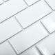 Керамическая мозаика  Starmosaic HOMEWORK С0002900 1236112 Brick White Glossy A1001G 288х294х6