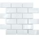 Керамическая мозаика  Starmosaic HOMEWORK С0002900 1236112 Brick White Glossy A1001G 288х294х6
