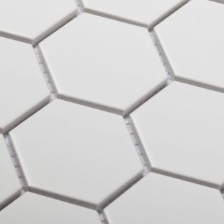 Керамическая мозаика  Starmosaic HOMEWORK С0002905 1236086 Hexagon small White Matt IDL1005 278х265х6