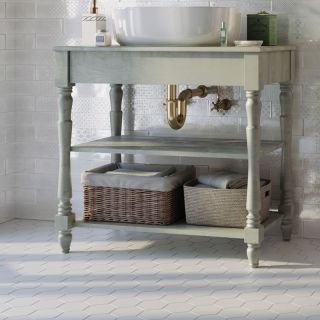 Керамическая мозаика  Starmosaic HOMEWORK С0002907 1236088 Hexagon Big White Matt FQ21016 256х295.5х6