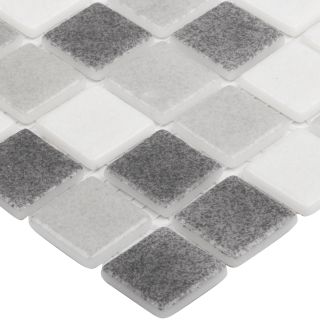 Стеклянная мозаика VIDREPUR Antislip С0002926 1236416 Antid. № 100/514/515 на сетке 31.7х31.7 противоскользящая