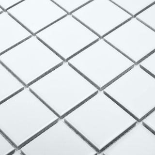 Керамическая мозаика  Starmosaic HOMEWORK С0003081 1236060 White Matt 48x48 ID1005 306х306х6