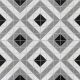 Керамическая мозаика  Starmosaic Albion С0003192 1236004 Cube Grey TR2-CL-SQ2 275х275