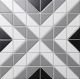 Керамическая мозаика  Starmosaic Albion С0003192 1236004 Cube Grey TR2-CL-SQ2 275х275