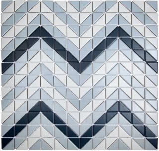 Керамическая мозаика  Starmosaic Albion С0003197 1236009 Wave Blue TR2-BLM-CV 275х275