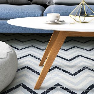 Керамическая мозаика  Starmosaic Albion С0003197 1236009 Wave Blue TR2-BLM-CV 275х275