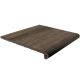 Керамогранит Exagres Ступень фронтальная С0003250 1070046 Peldano Forest Wengue клинкер 33x33 антискользящая