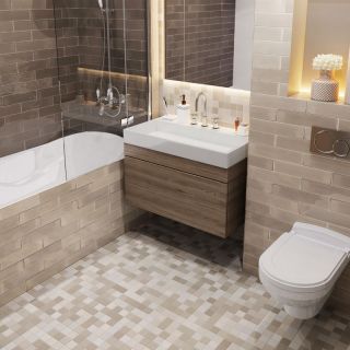 Керамическая мозаика  Starmosaic HOMEWORK С0003305 1236098 New Кер. LB Mix Antid. 48x48 JWB85222 306х306х6