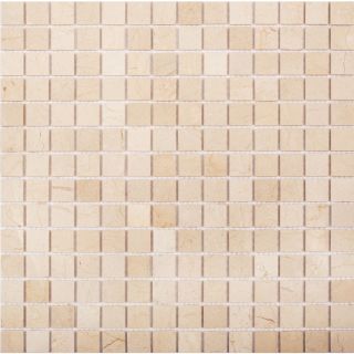 Мраморная мозаика Wild Stone Classic С0003474 1236019 20x20 Crema Marfil Matt JMST027 305x305x4