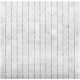 Мраморная мозаика Wild Stone Classic С0003476 1236021 20x20 White Polished JMST037 305x305x4