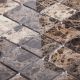 Мраморная мозаика Wild Stone Classic С0003479 1236024 48x48 Dark Emperador Polished JMST055 305x305x4