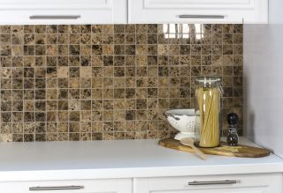 Мраморная мозаика Wild Stone Classic С0003479 1236024 48x48 Dark Emperador Polished JMST055 305x305x4