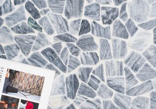 Мраморная мозаика Wild Stone Classic С0003482 1236027 Split Grey Matt JMST050 305x305x7