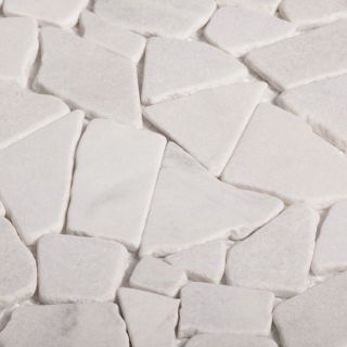 Мраморная мозаика Wild Stone Classic С0003483 1236028 Split White Matt JMST050 305x305x7