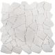 Мраморная мозаика Wild Stone Classic С0003483 1236028 Split White Matt JMST050 305x305x7