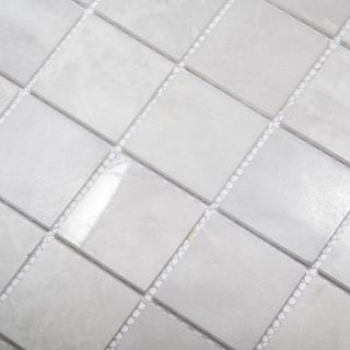 Мраморная мозаика Wild Stone Classic С0003554 1236018 48x48 White Polished JMST058 305x305x4
