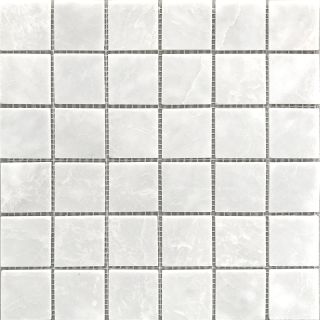 Мраморная мозаика Wild Stone Classic С0003554 1236018 48x48 White Polished JMST058 305x305x4