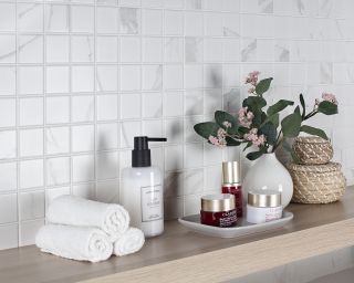 Керамическая мозаика  Starmosaic HOMEWORK С0003707 1237233 Carrara Matt PMWB82223 306х306х6