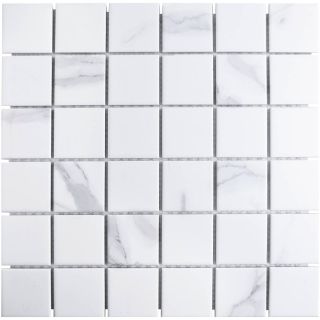 Керамическая мозаика  Starmosaic HOMEWORK С0003707 1237233 Carrara Matt PMWB82223 306х306х6