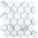 Керамическая мозаика  Starmosaic HOMEWORK С0003709 1236076 Hexagon small Carrara Matt PMMT83017 271х282х6