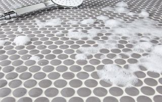 Керамическая мозаика  Starmosaic HOMEWORK С0003714 1237229 Penny Round Dark Grey Antid. JNK82021 315х309х6