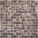 Мраморная мозаика Wild Stone Classic С0003827 1236032 20x20 Dark Emperador Matt JMST070 305x305x8