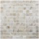 Стеклянная мозаика VIDREPUR Nature С0003866 1236428  Sea Salt №5601 (на сетке) 25x25