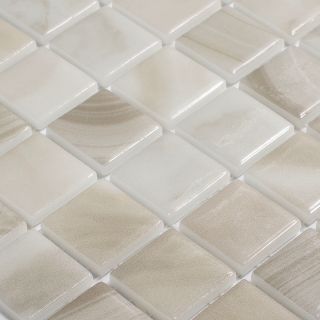 Стеклянная мозаика VIDREPUR Nature С0003866 1236428  Sea Salt №5601 (на сетке) 25x25