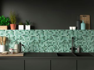 Стеклянная мозаика VIDREPUR Nature С0003925 1236439 Bali №5608 (на сетке) 25x25